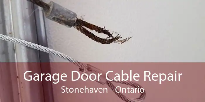 Garage Door Cable Repair Stonehaven - Ontario