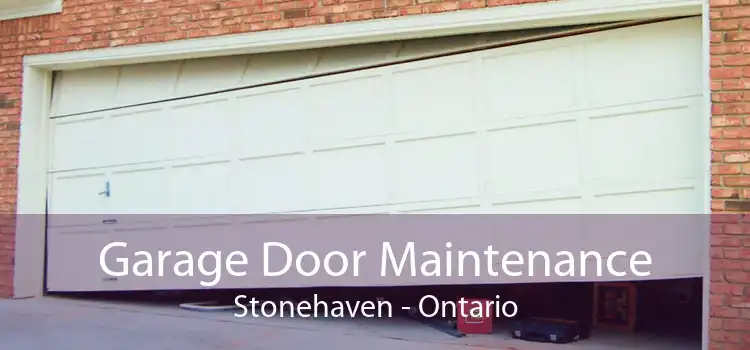 Garage Door Maintenance Stonehaven - Ontario