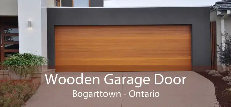 Wooden Garage Door Bogarttown - Ontario